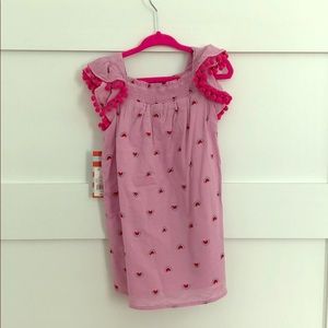 Cat and Jack 2T watermelon purple dress